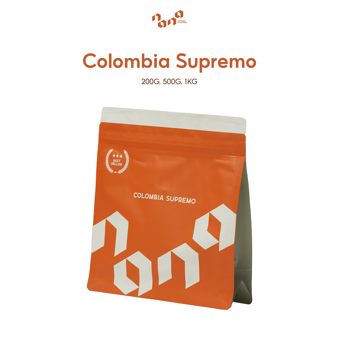 Photo of Colombia Supremo 200 G By Nana Coffee Roasters เมล็ดกาแฟคั่วเข้ม
