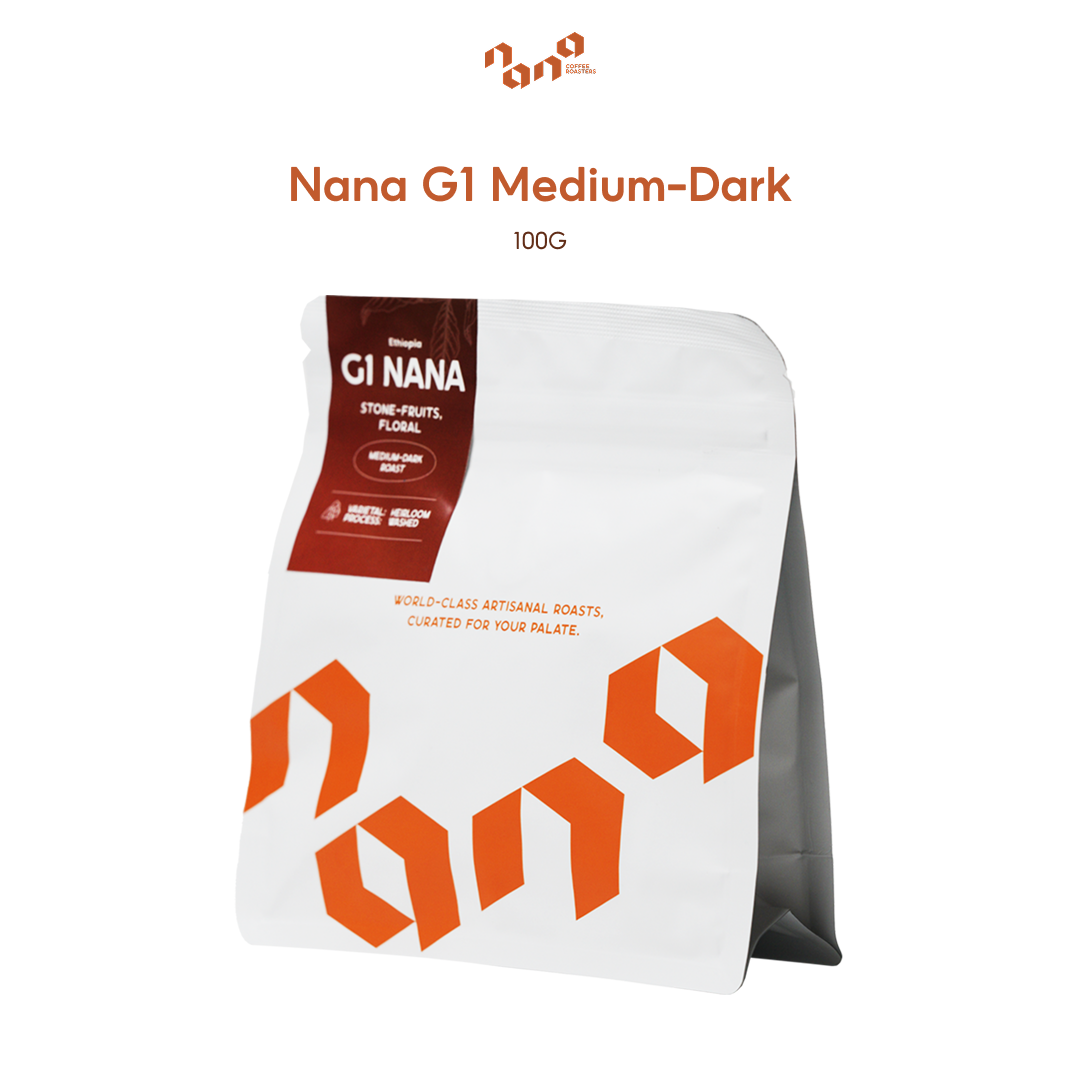 Photo of Nana Coffee Roasters เมล็ดกาแฟ คั่วกลาง คั่วเข้ม Ethiopia G1 Nana 200G