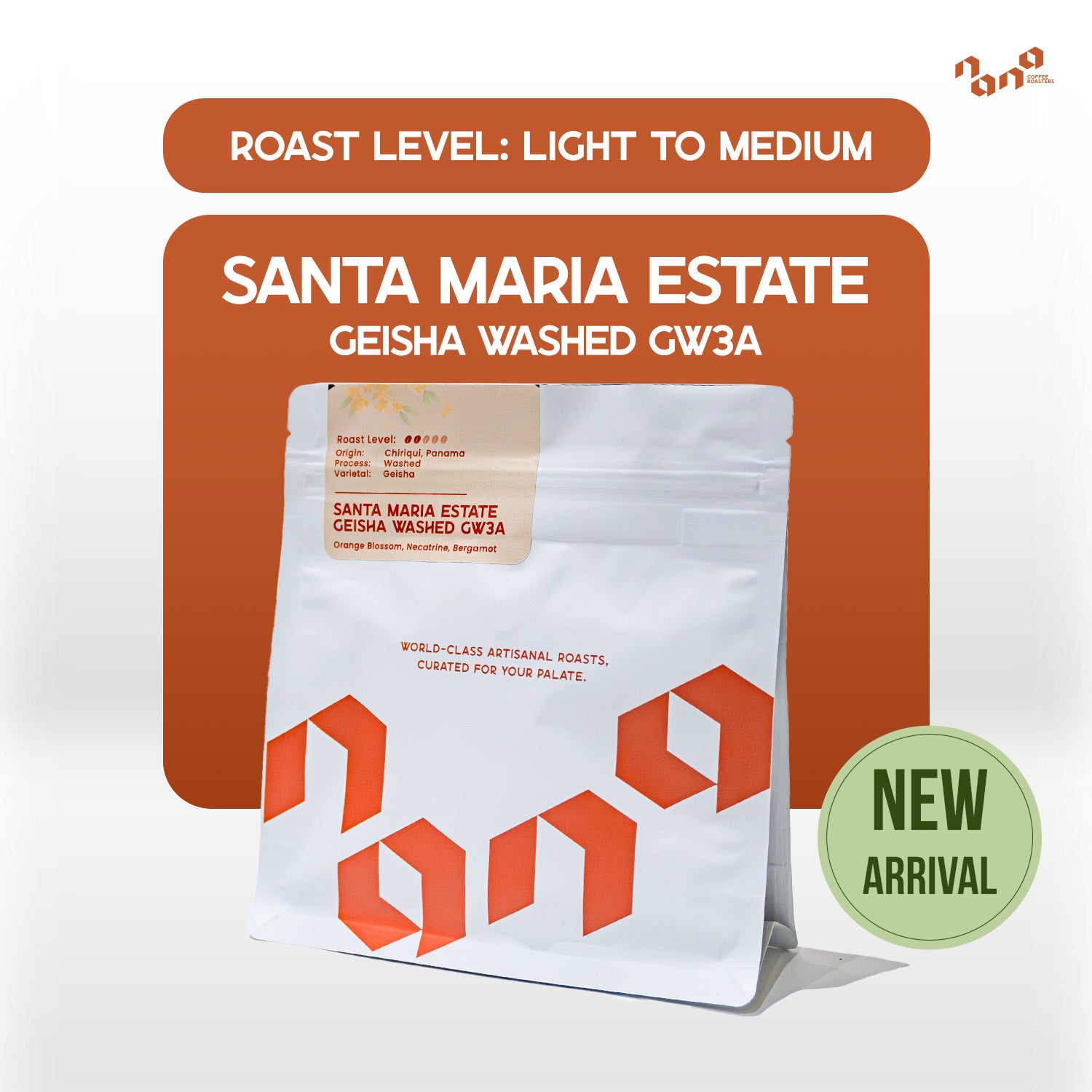 Photo of Santa Maria Estate Geisha Washed Gw3A Light Roast 100G
